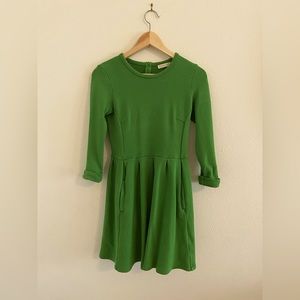 Whistles green dress.